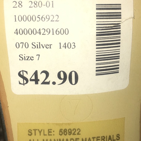 Size 7 sparkle heels - Picture 3 of 3